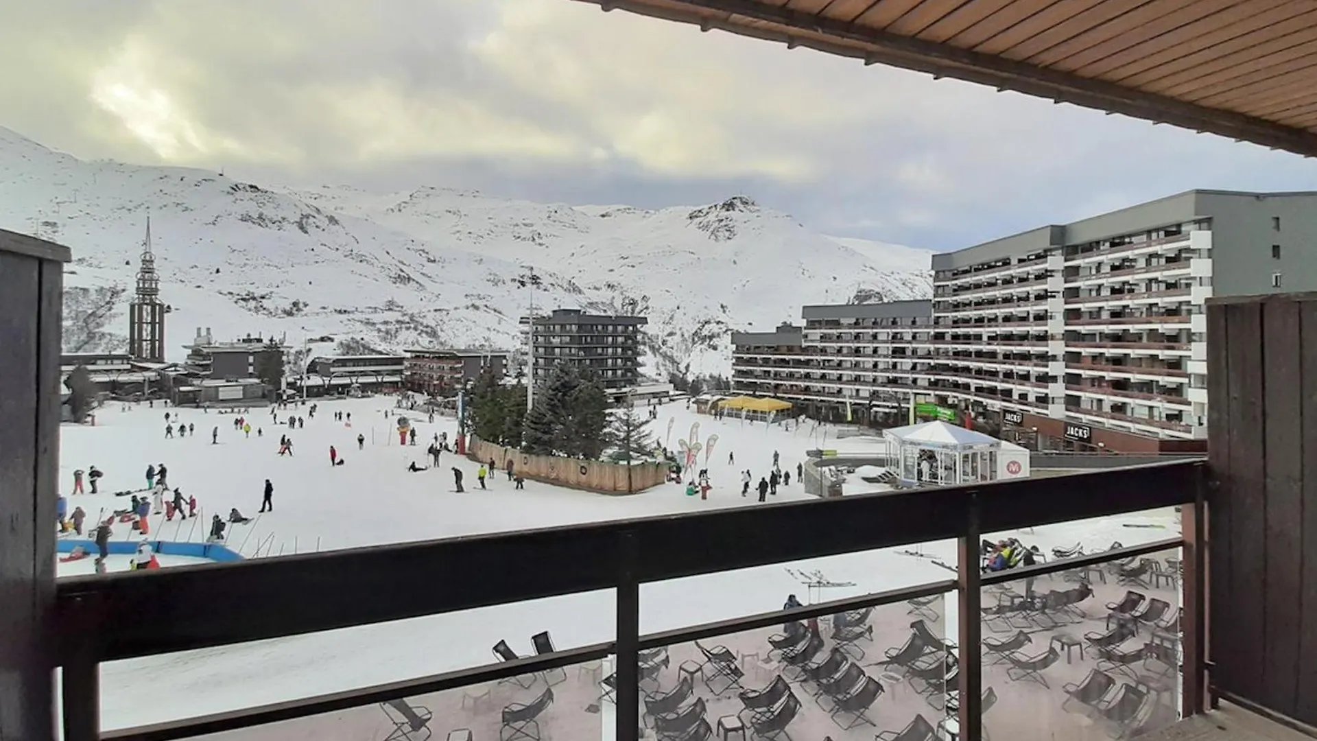 Studio Renove 3P - Pied Des Pistes - Balcon Sud/Ouest - 3 Flocons Or - Fr-1-344-1206 サン・マルタン・ド・ベルヴィル 0*,  フランス